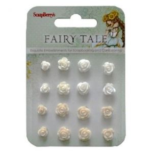 Ozdoby żywiczne ScrapBerry's Naklejki Fairy Tales 3, 16szt